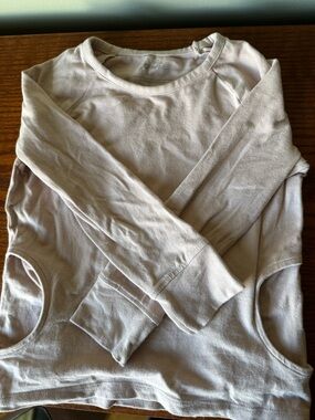 Pehr - Long Sleeve Pullover Sweatshirt - Light Pink
